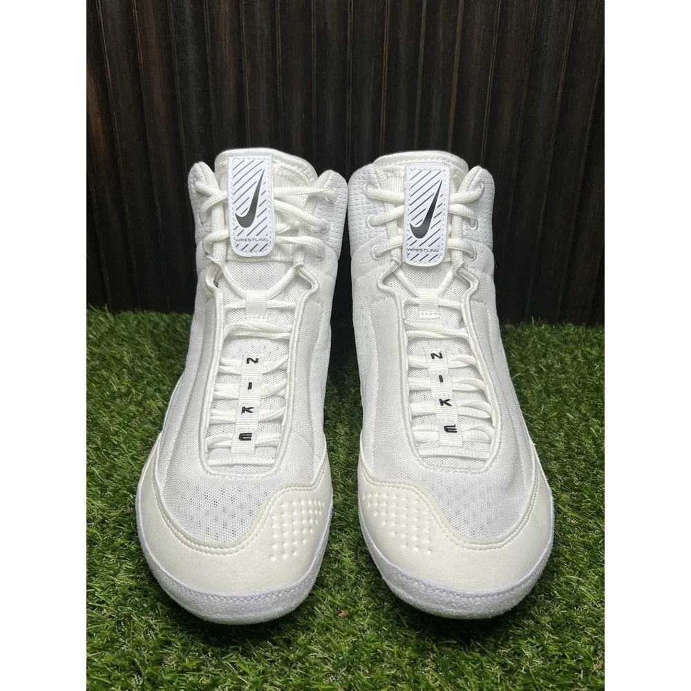 Size 11.5 - Nike Inflict 4 'White Black' HM9674-100 Men's Wrestling Shoes NEW